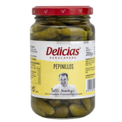 Delicias Pepinillos en Agua y Vinagre 360grs