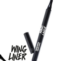 Delineador Pupa Wing Liner Punta Oblicua Tipo Marcador Negro