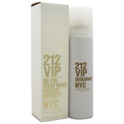 Desodorante Carolina Herrera 212 Vip Deo 150ml Original