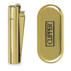 Encendedor Metálico Clipper Gold ( Reusable)
