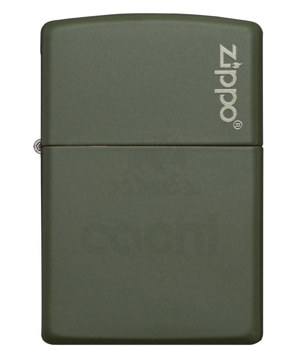 Encendedor Zippo Logo Green 221 1 Encendedor Zippo Logo Green 221