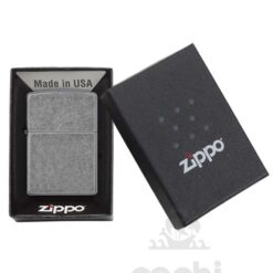 Encendedor Zippo Regular Classic Antique Silver Plate 121FB