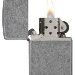 Encendedor Zippo Regular Classic Antique Silver Plate 121FB