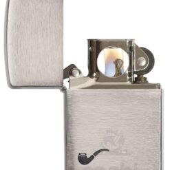 Encendedor Zippo para Pipa Pipe Brushed Chrome 200PL
