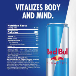 Energizante Red Bull Sugar Free Lata 250ml