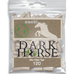 Filtro Para Cigarrillos Dark Horse 6mm x 120 Biodegradables
