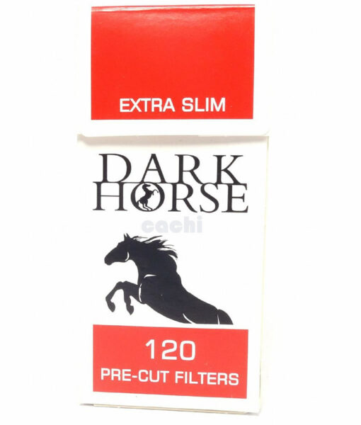 Filtros Para Cigarrillos Dark Horse Extra Slim x 120 unid