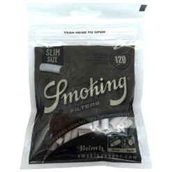 Filtros Smoking Para armar Slim 6mm Brown