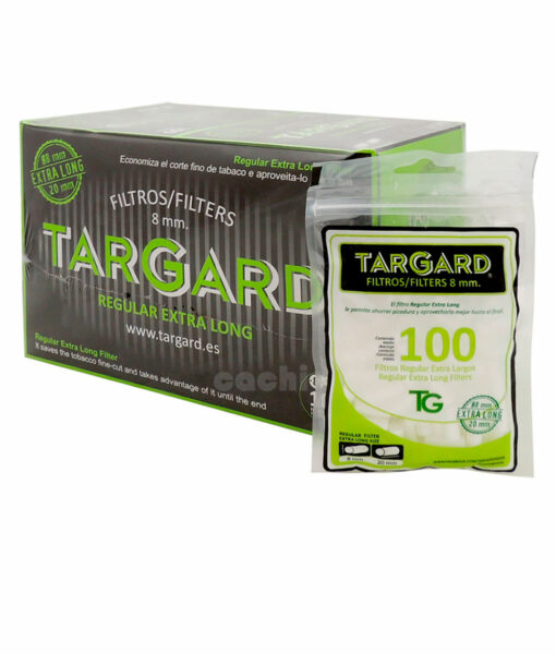 Filtros para cigarrillo Targard 8mm x 100 unidades