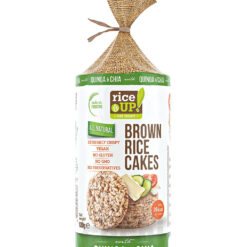 Galletitas de Arroz Integral Rice Up 120gr Chia Quinoa