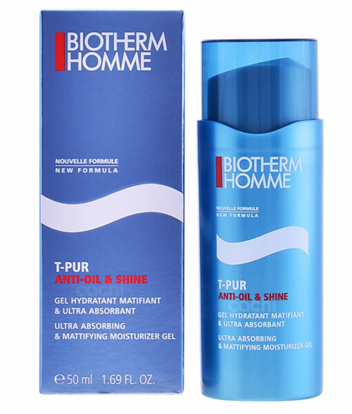 Gel Matificante Biotherm Homme T Pur Ultra Absorbente 50ml