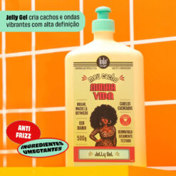 Gel Meu Cacho Minha Vida Jelly para peinar Rizos Lola 500grs