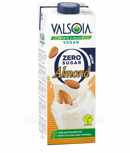 Leche de Almendras Valsoia 1lt Vegan Zero Azucar