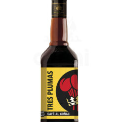 Licor Tres Plumas Cafe al Cognac