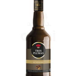 Licor Tres Plumas Chocolate a la Almendra