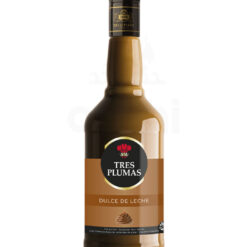Licor Tres Plumas Dulce de Leche