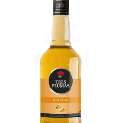 Licor Tres Plumas Durazno