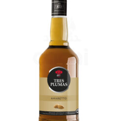 Licor Tres Plumas de Almendras Amaretto