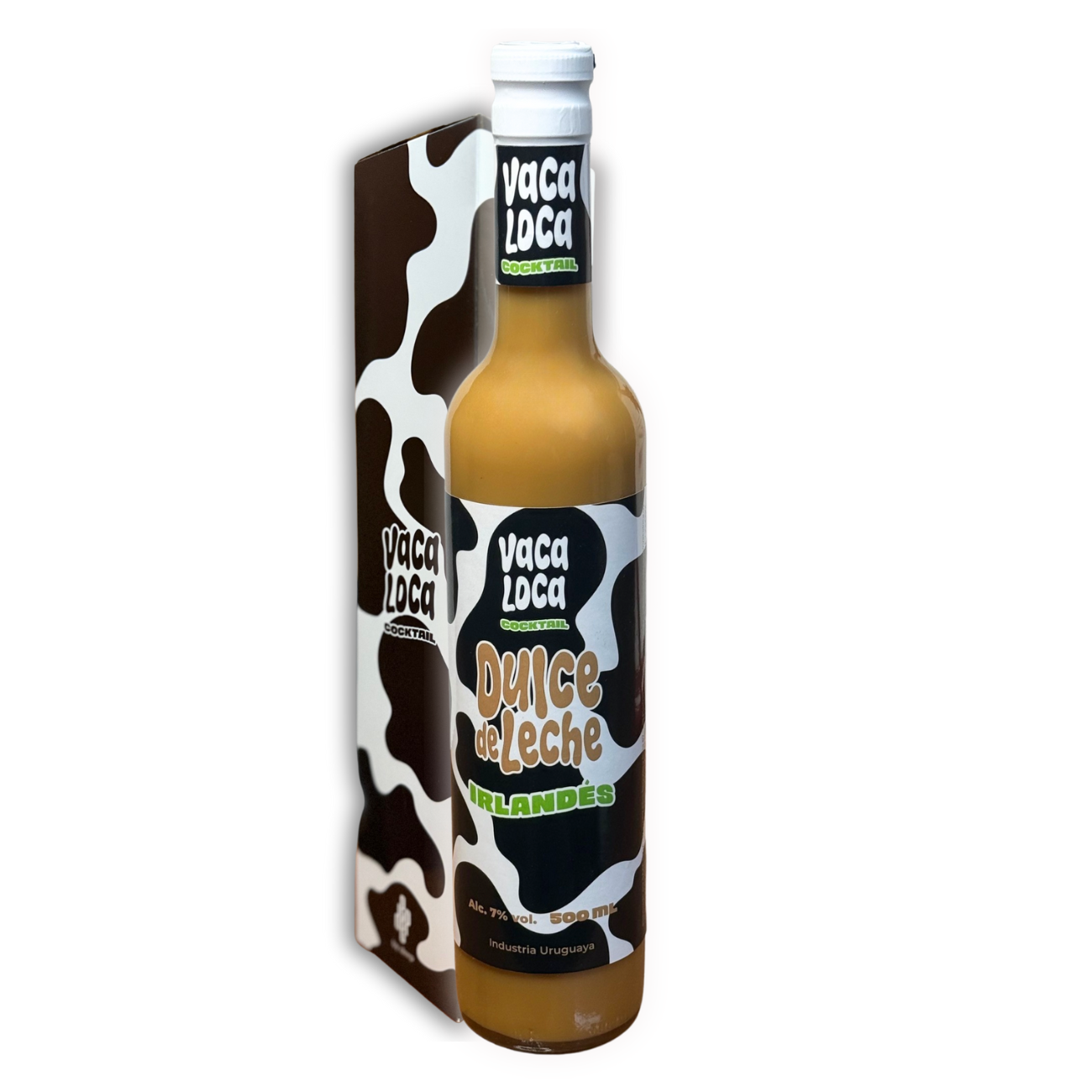 Licor Vaca Loca de Dulce de Leche y Crema Irlandesa 500ml