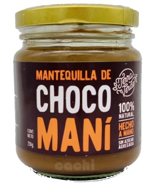 Manteca de Maní Terra Verde 230gr con Chocolate
