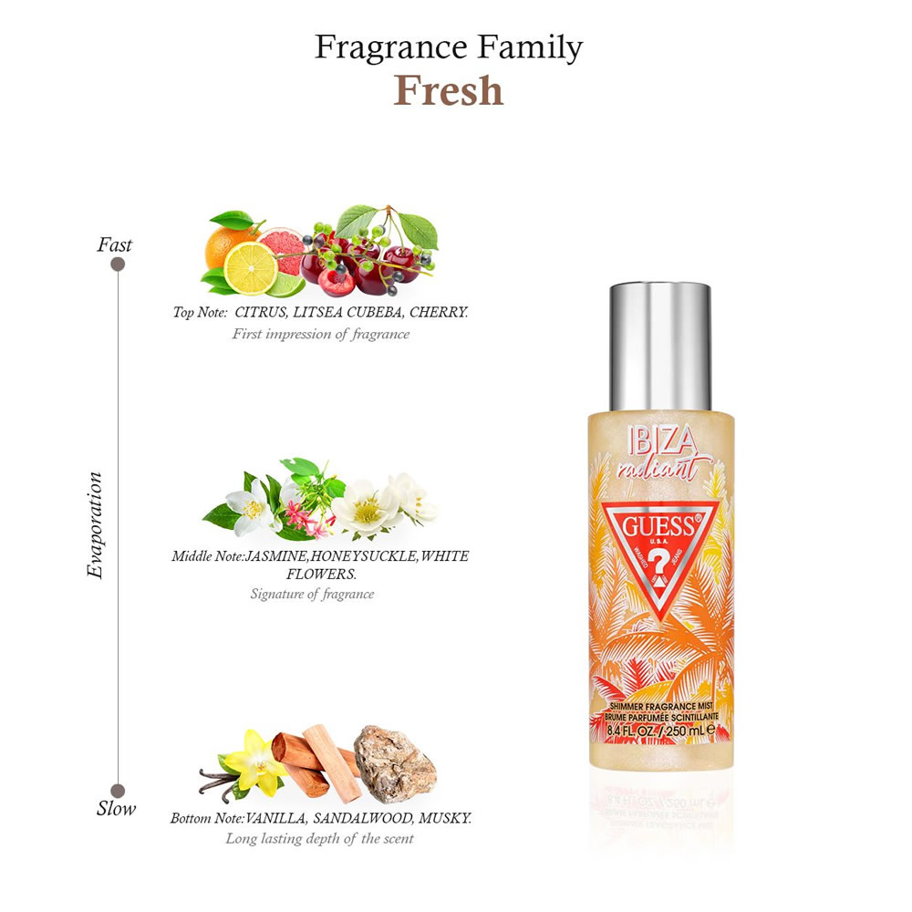 Mist Corporal Guess Ibiza Radiant 250ml 2 Mist Corporal Guess Ibiza Radiant 250ml