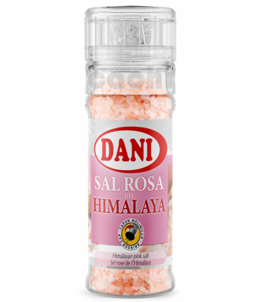 Molinillo de Sal Rosa del Himalaya con finas hierbas Dani
