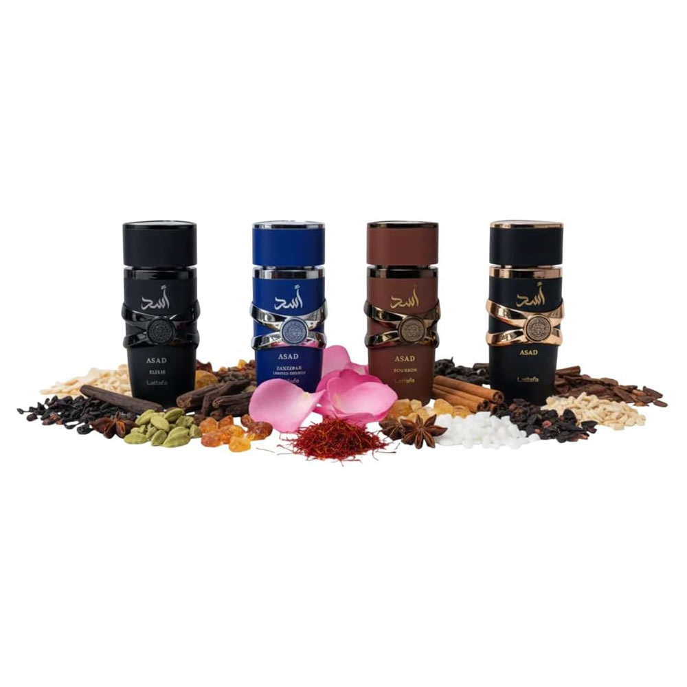 Perfume Arabe Lattafa Set Gift Asad Edp 4 X 25ml 3 Perfume Arabe Lattafa Set Gift Asad Edp 4 X 25ml