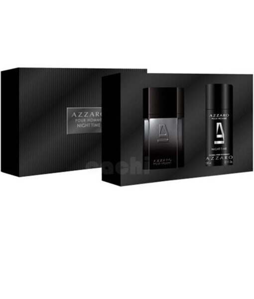 Perfume Azzaro Night Time edt 100ml + Desodorante 150ml