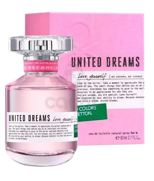 Perfume Benetton United Dreams Love Yourself edt 80ml Mujer