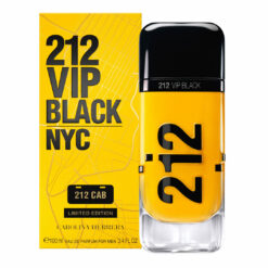 Perfume Carolina Herrera 212 Vip Men Black Cab Men Edp 100ml