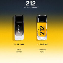 Perfume Carolina Herrera 212 Vip Men Black Cab Men Edp 100ml