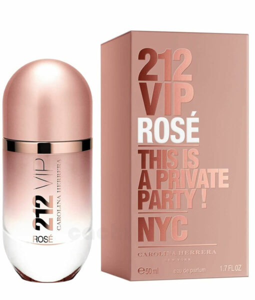 Perfume Carolina Herrera 212 Vip Rose 50ml Original