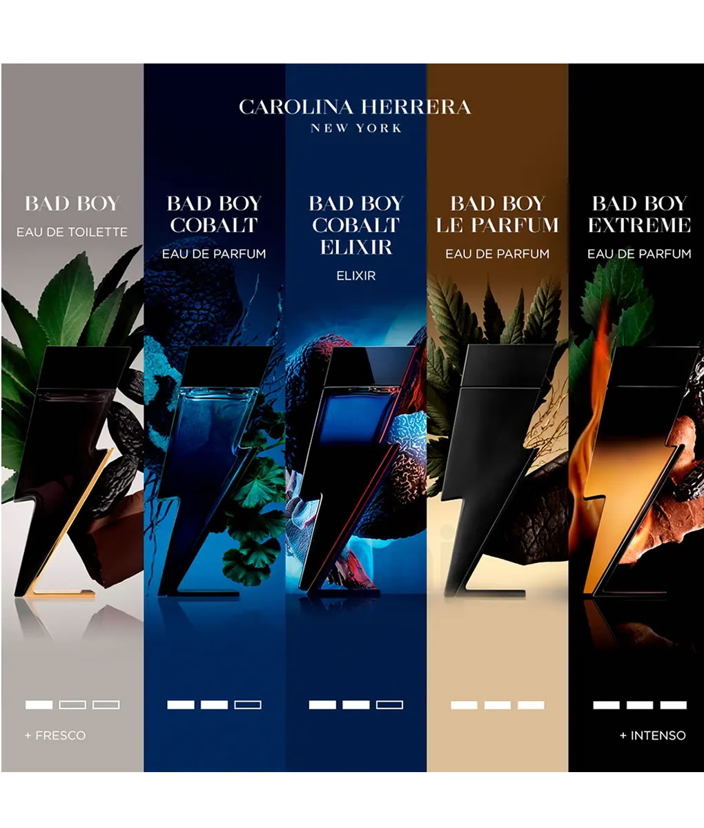 Carolina Herrera Bad Boy Cobalt Elixir cachi.uy