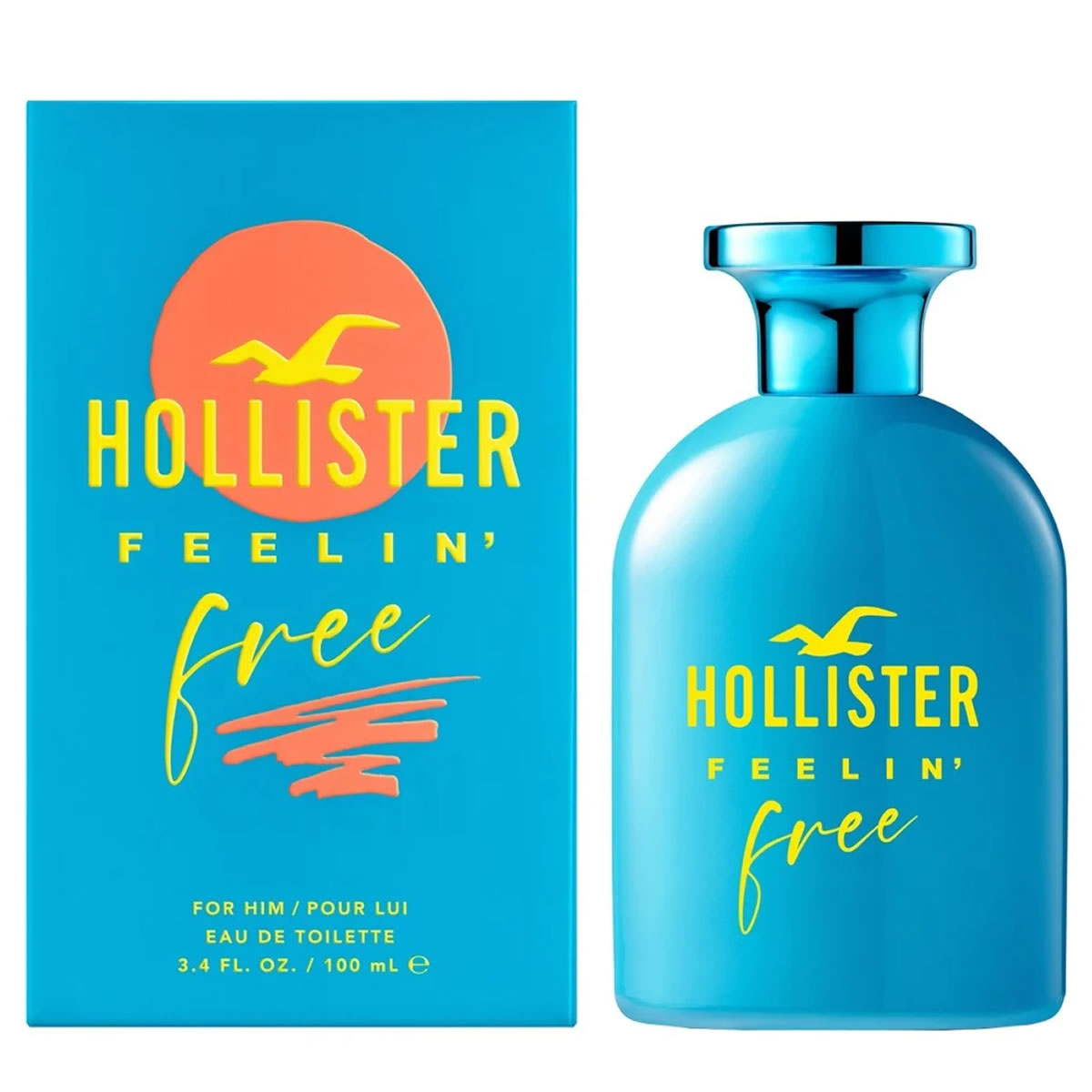 Perfume Hollister Feelin' Free For Him Edt 100ml