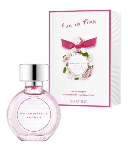 Perfume Mademoiselle Rochas Fun In Pink Edt 30ml
