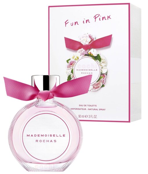 Perfume Mademoiselle Rochas Fun In Pink Edt 90ml