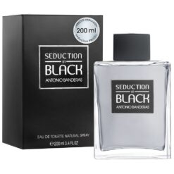 Perfume Seduction In Black 200ml Antonio Banderas Original