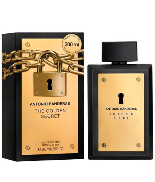 Perfume The Golden Secret 200ml Antonio Banderas Original