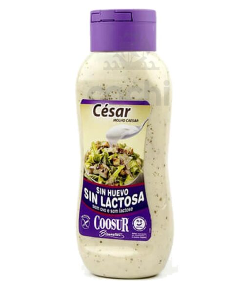 Salsa Coosur Cesar Sin Lactosa Sin Huevo 430ml Vegan