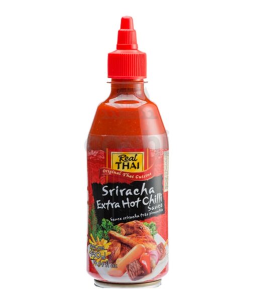 Salsa Sriracha Extra Hot Chilli Real Thai 430ml