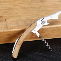 Set de Accesorios para Vinos en caja de Madera