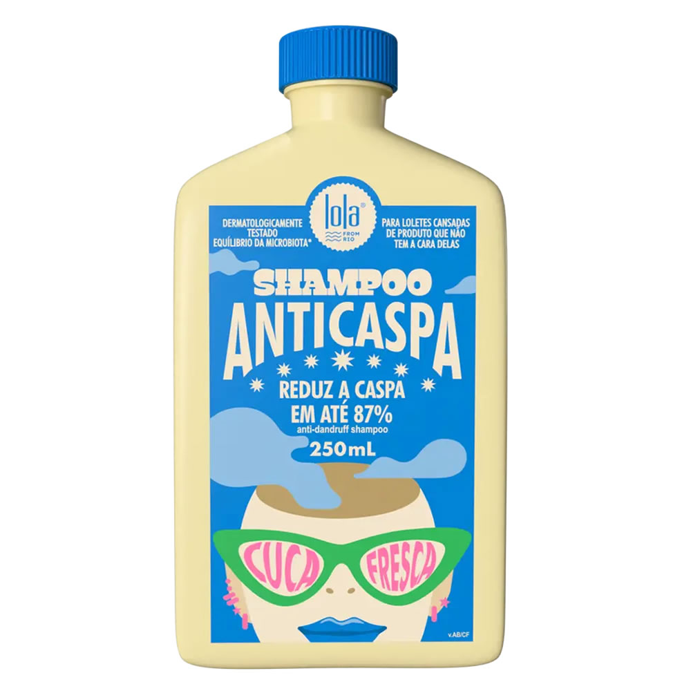 Shampoo Anticaspa Cuca Fresca Lola 250ml 1 Shampoo Anticaspa Cuca Fresca Lola 250ml