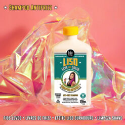 Shampoo Antifrizz Lacio Lola 250grs Leve Solto 5 Shampoo Antifrizz Lacio Lola 250grs Leve Solto