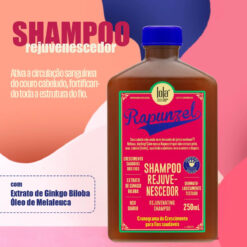 Shampoo Rejuvenecedor Rapunzel Lola 250grs Cabello Largos