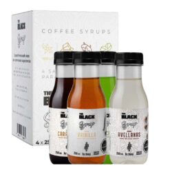 Siropes para Cafe y Postres The Black 4 x 250ml