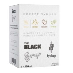 Siropes para Cafe y Postres The Black 4 x 250ml