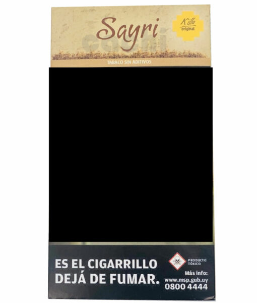 Tabaco de Armar Sin Aditivos Sayri Original 30gr