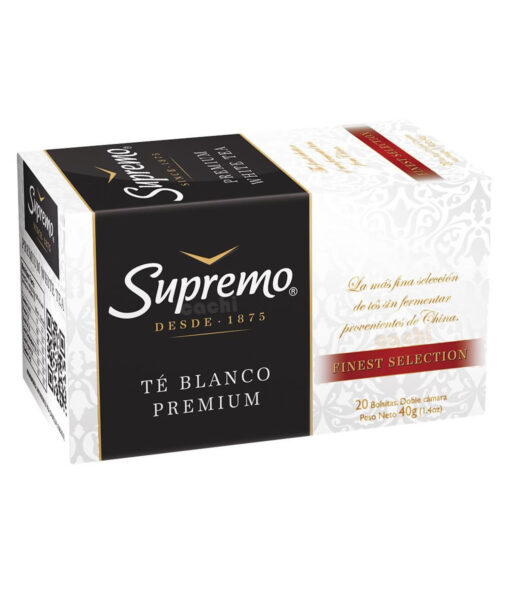Te Supremo Blanco Premium x 20 Sobres