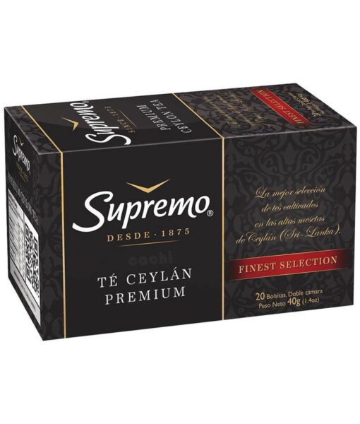 Te Supremo Ceylan Premium 20 Bolsitas