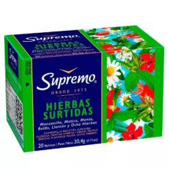 Te Supremo Hierbas Surtidas Manzanilla Matico Menta Boldo